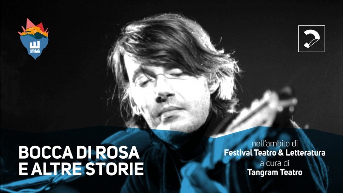 Fda Bocca di rosa e altre storie - Forte di Exilles, sabato 17 agosto - Nell'ambito di Festival Teatro & Letteratura a cura di Tangram Teatro.